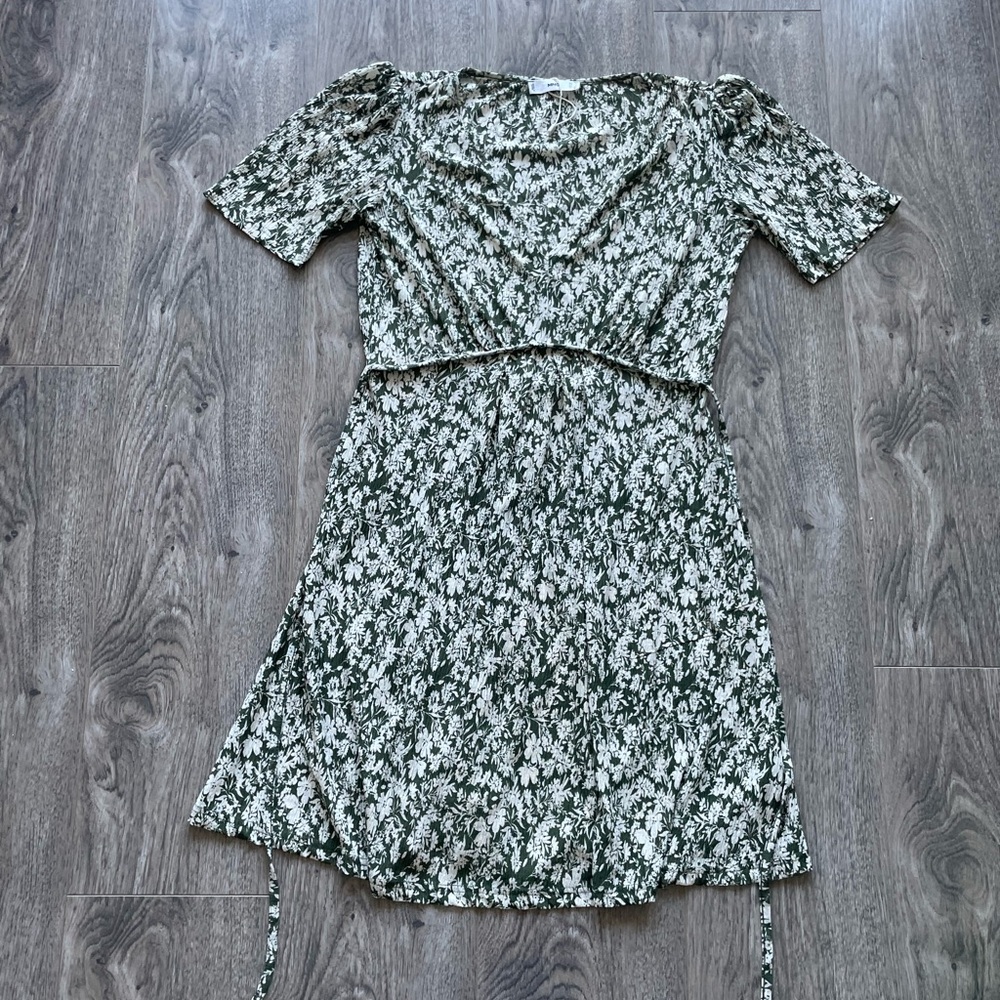 V Neck Spring Dress
